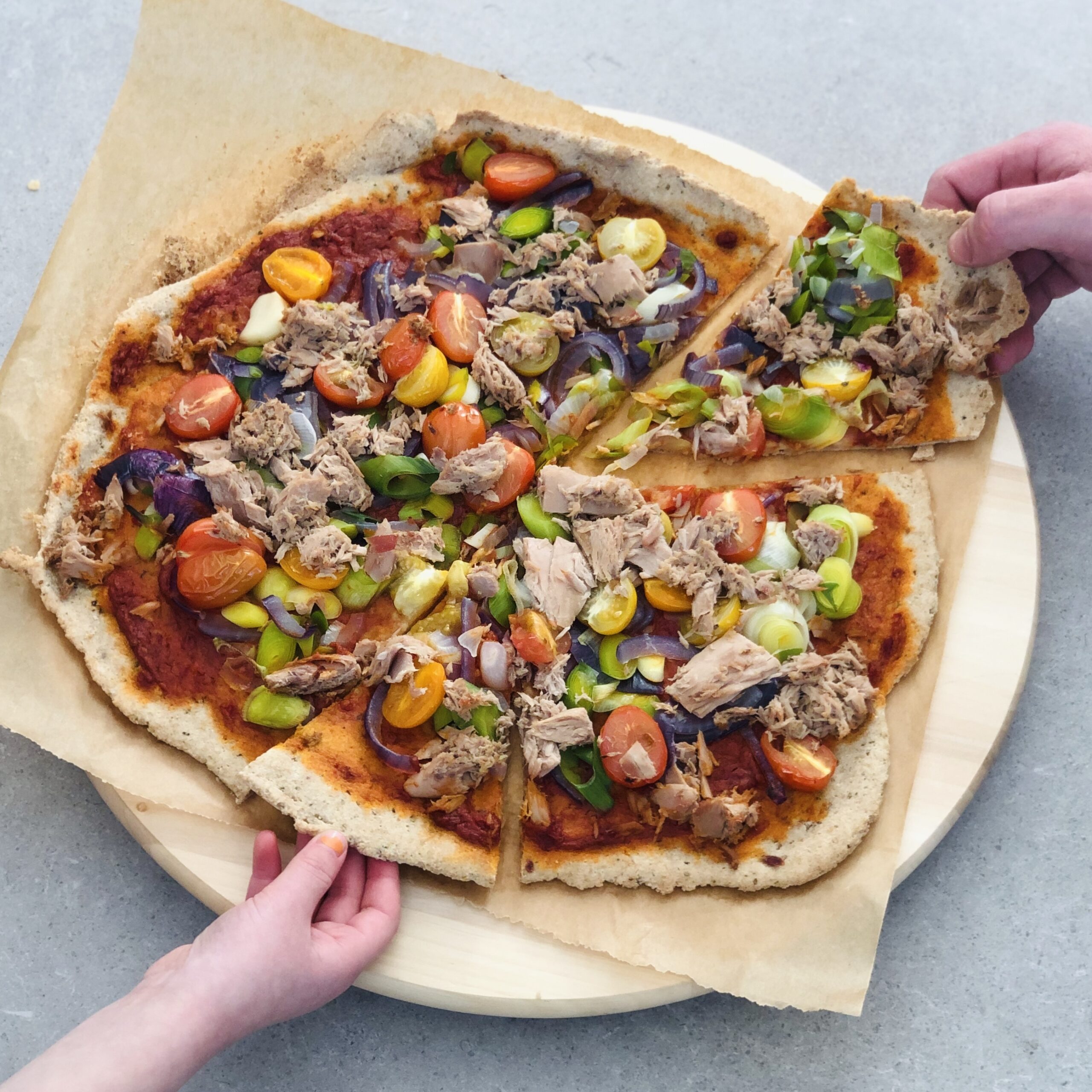 Pizza Multicolore